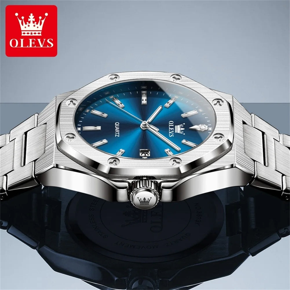 Luxury Stainless Steel Watch