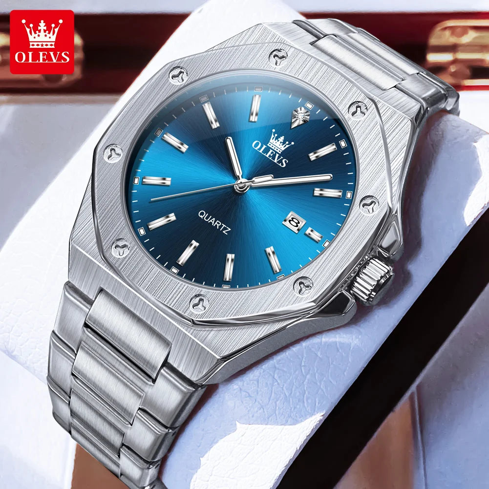 Luxury Stainless Steel Watch