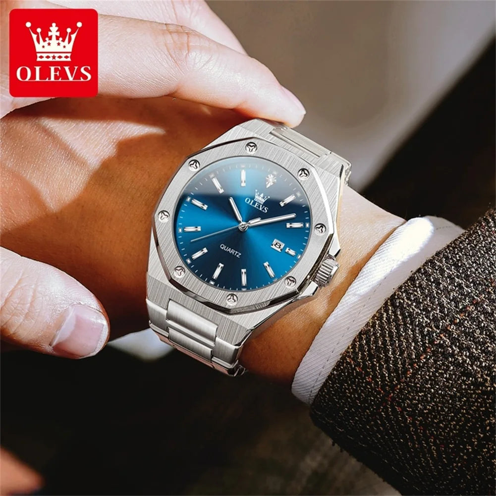 Luxury Stainless Steel Watch