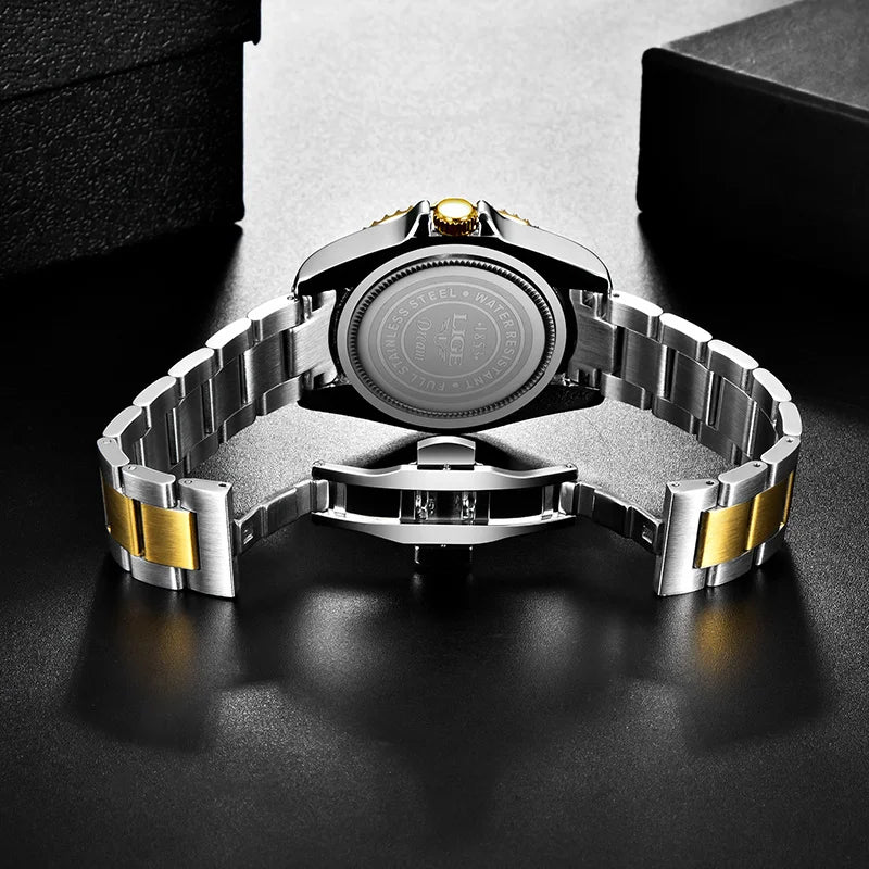 Luxury Blue Dial Watch