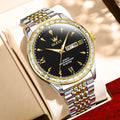 Elite Two-Tone Stainless Steel Timepiece